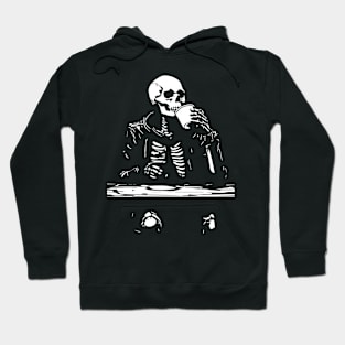 coffee addicted to death Hoodie